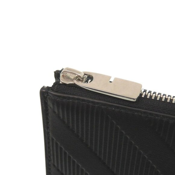 BURBERRY Black Leather Pouch - Picture 8 of 8